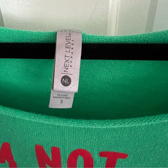 Next Level Tall Elf Holiday Top - Small - Preowned - Picture 2 of 6